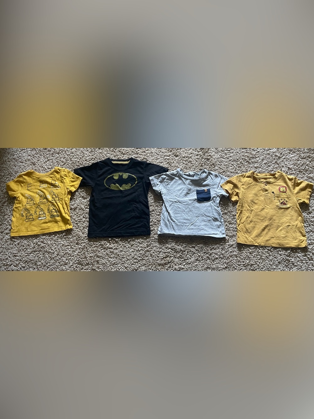 4 Boys T-Shirts Bundle 12-18 Months